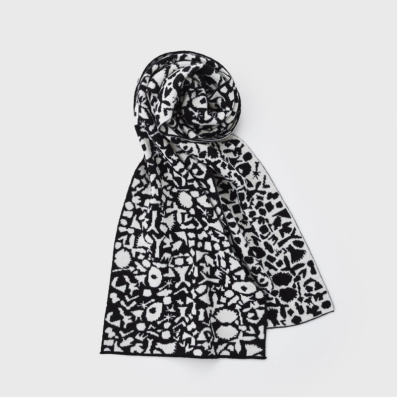 ￥ジャガードマフラー「かえでのチョキチョキ」Kaede Wajima