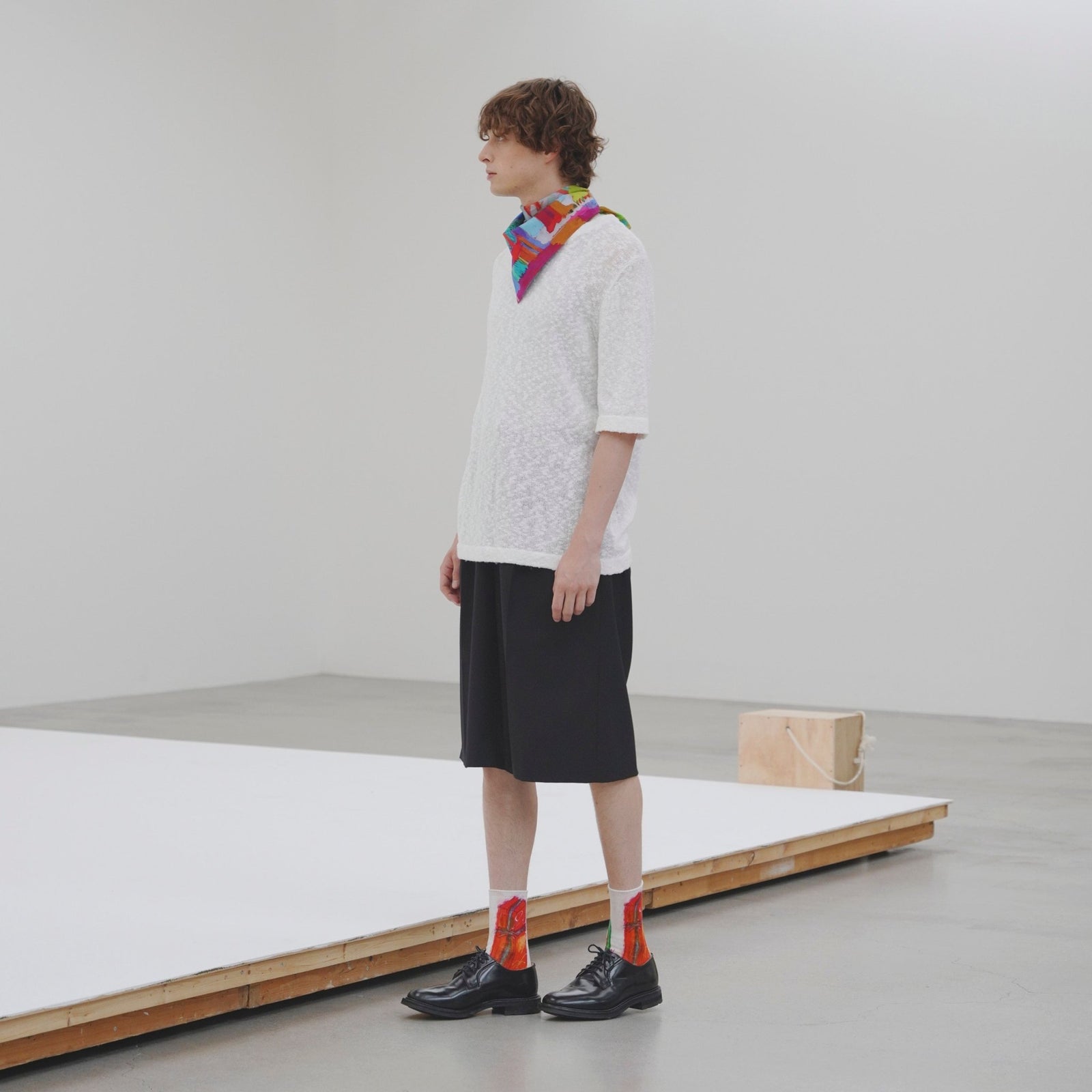 Y*i様 MONAD LONDONナイジェリアコットンの巻き物 Handkerchief 