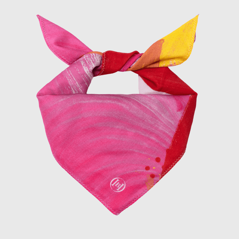 ￥シルク混バンダナ「タイトル不明」Shigaku Mizukami