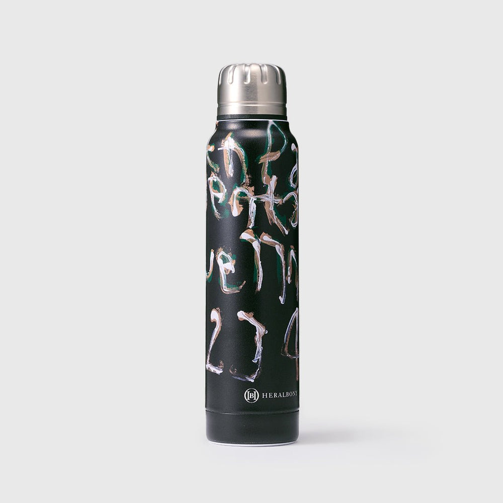 Bouteille d'eau 0.6L noire | durable et pratique | Rick and Morty Bouteille d'eau 0.6L noire | durable et pratique | Rick and Morty