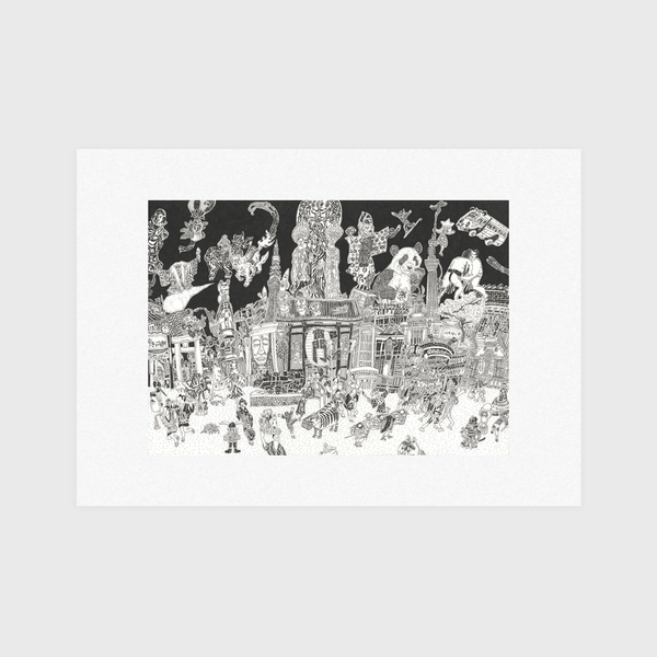 ￥インテリアアート「東京」Shu Toriyama