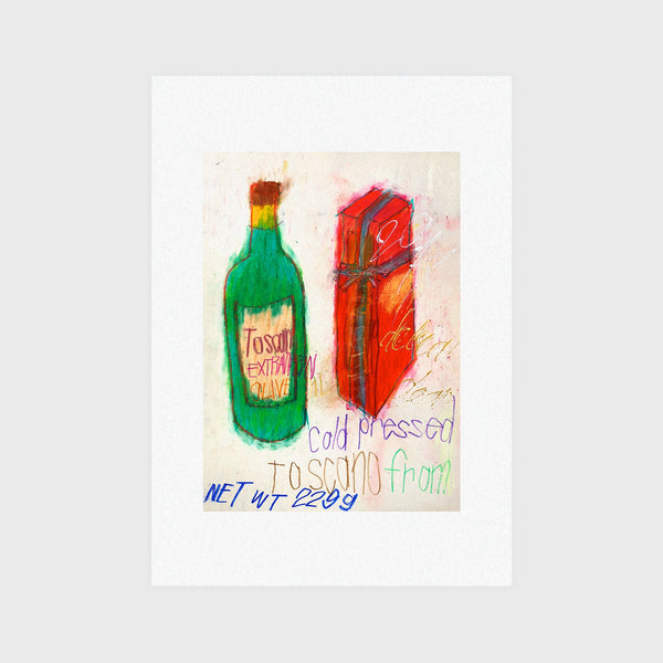 ￥インテリアアート「エキストラバージンオリーブオイル」Taisuke Kinugasa