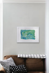 ￥インテリアアート「ノースウエスト航空」Shigetaka Wada