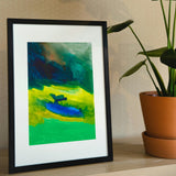 ￥インテリアアート「空とぶくじら」Takeshi Shimizu