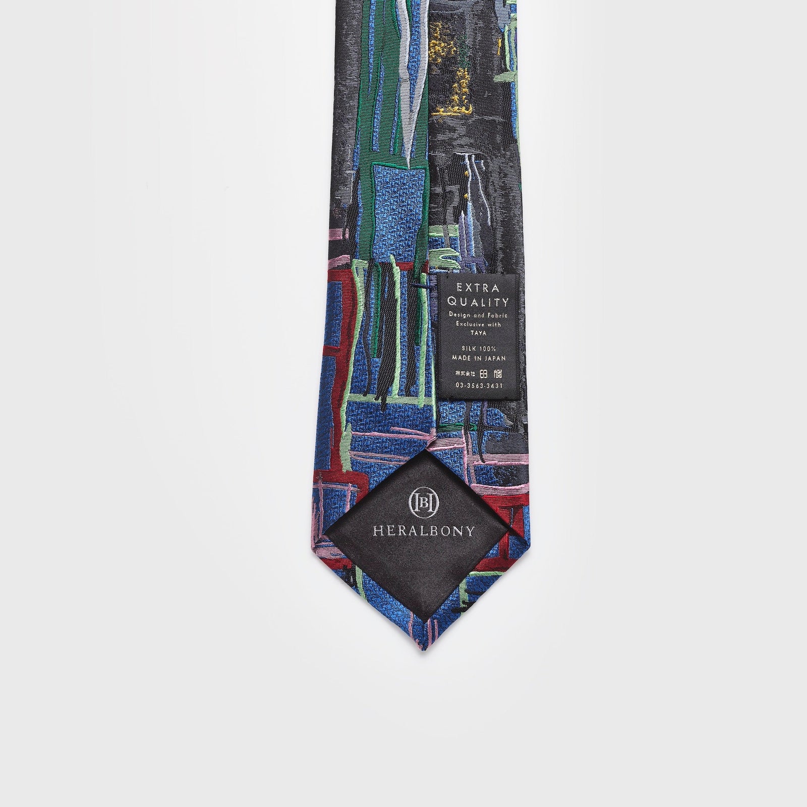 【最終価格】ヘラルボニー HERALBONY ネクタイ 迷路 箱入り ネクタイ「迷路」 – HERALBONY