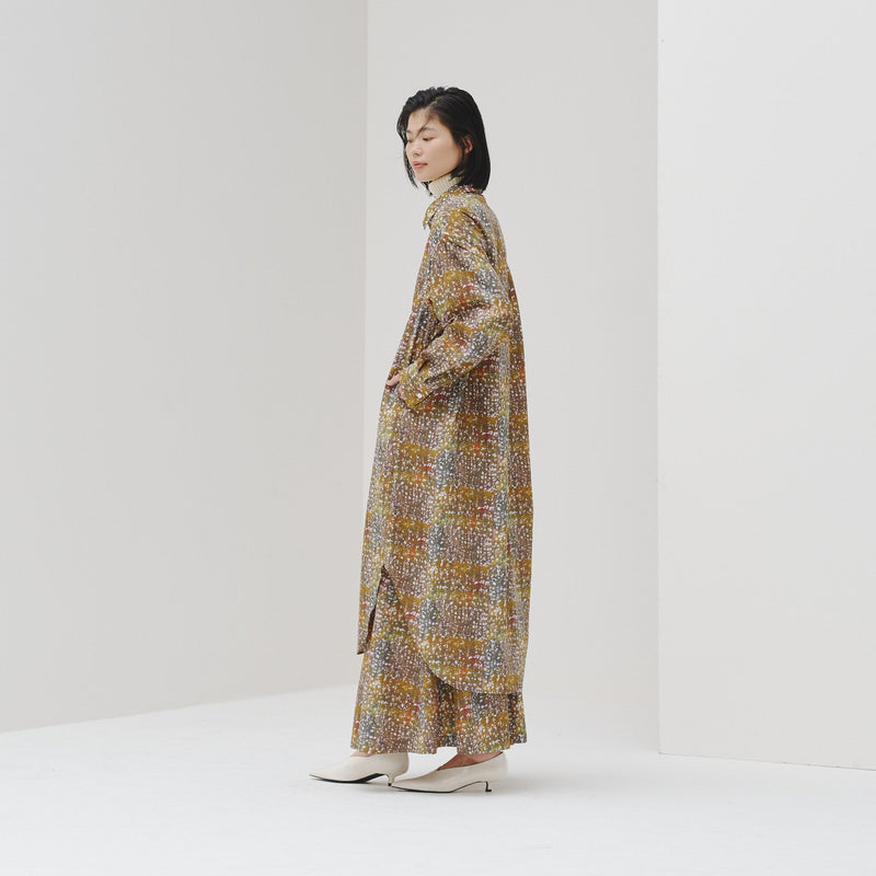 ￥シャツワンピース「秋」Kaoru Iga