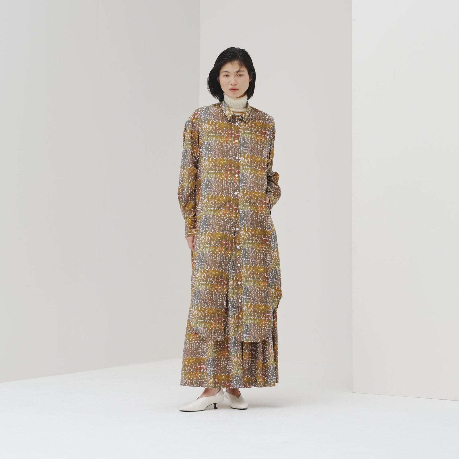 シャツワンピース「秋」 – HERALBONY