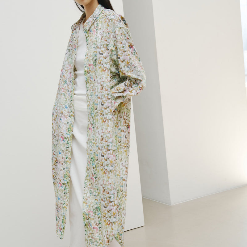 ￥シャツワンピース「やまのぼり」SATO