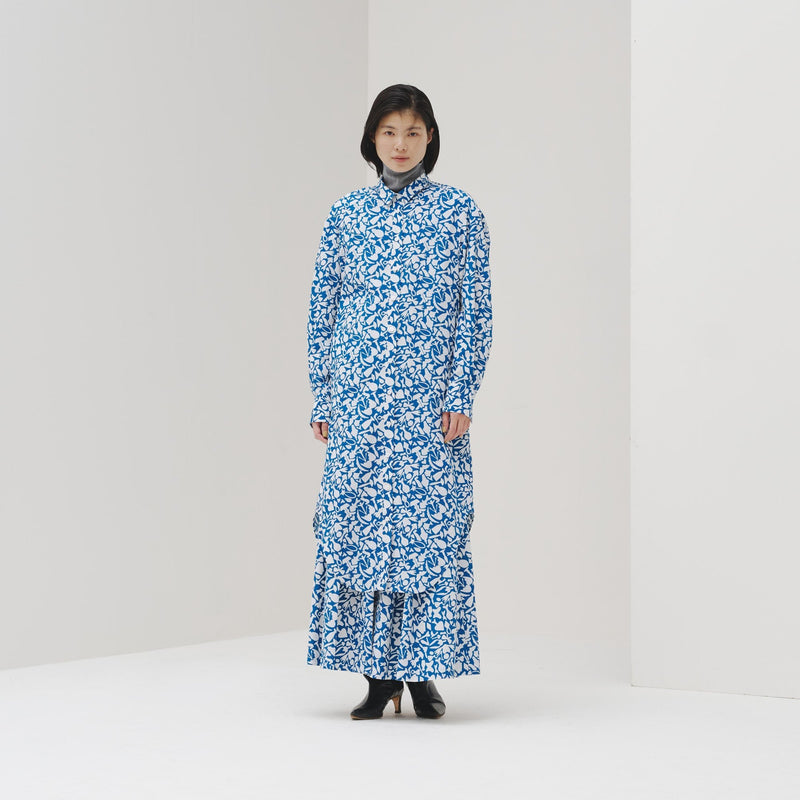 シャツワンピース「アオの世界」 – HERALBONY