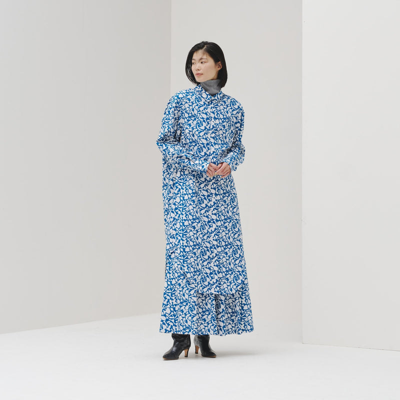 シャツワンピース「アオの世界」 – HERALBONY