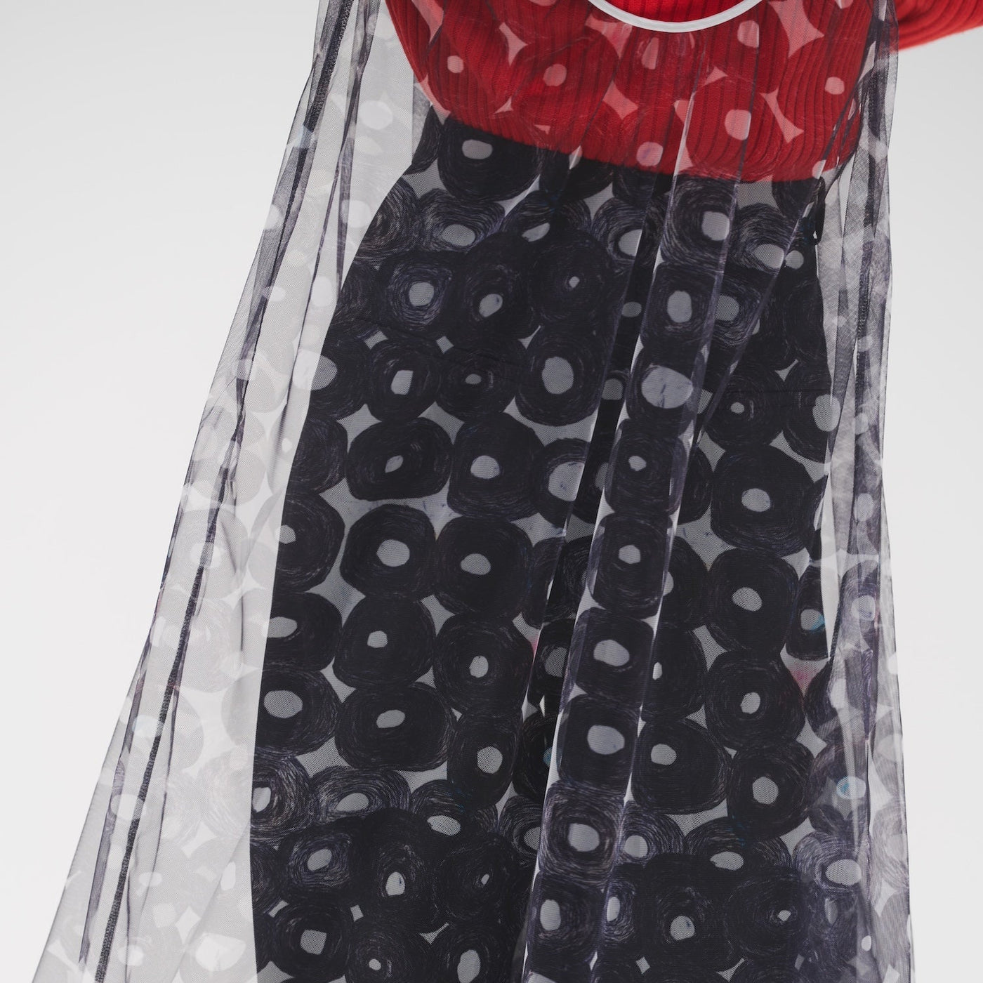 完売のヘラルボニー　チュールワンピース チュールワンピース「（無題）（丸）」 – HERALBONY