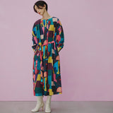 ￥クルーネックワンピース「地球を美しくしようと言う真鍋さん」Ikkei Okukameya