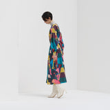 ￥クルーネックワンピース「地球を美しくしようと言う真鍋さん」Ikkei Okukameya