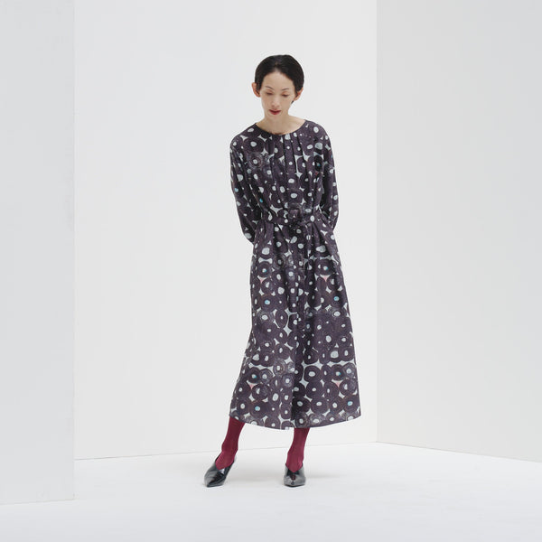 ￥クルーネックワンピース「（無題）（丸）」Sanae Sasaki