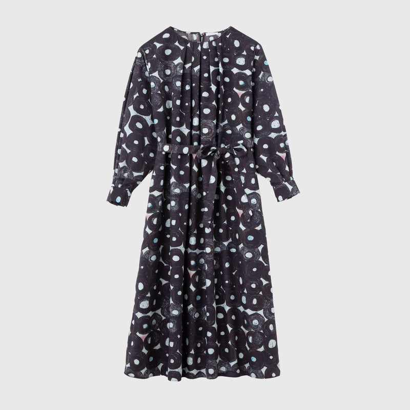 ￥クルーネックワンピース「（無題）（丸）」Sanae Sasaki