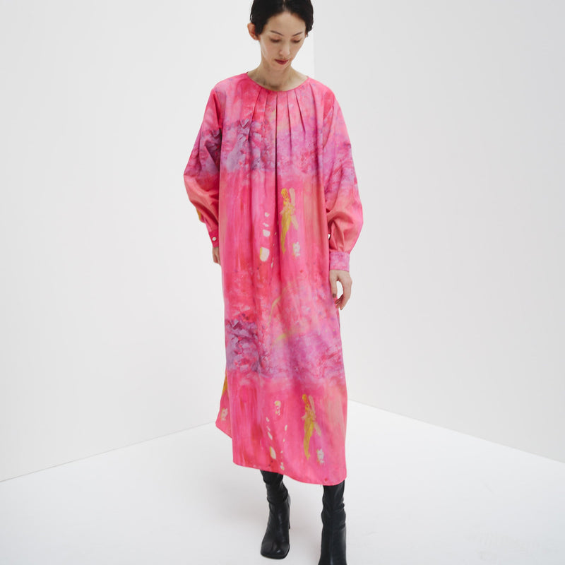 ￥クルーネックワンピース「忘れ物」Kayano Tanida