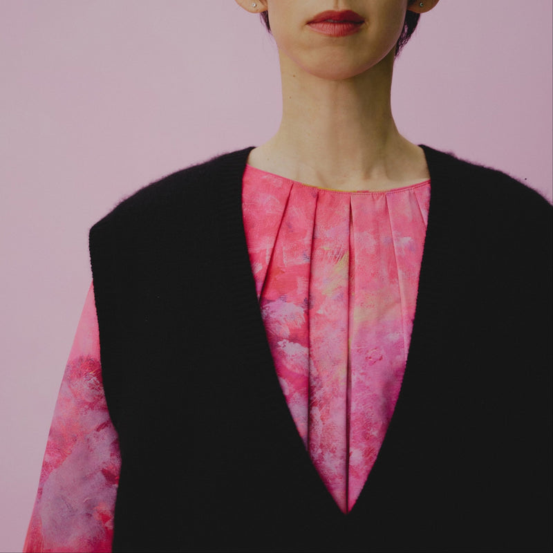 ￥クルーネックワンピース「忘れ物」Kayano Tanida