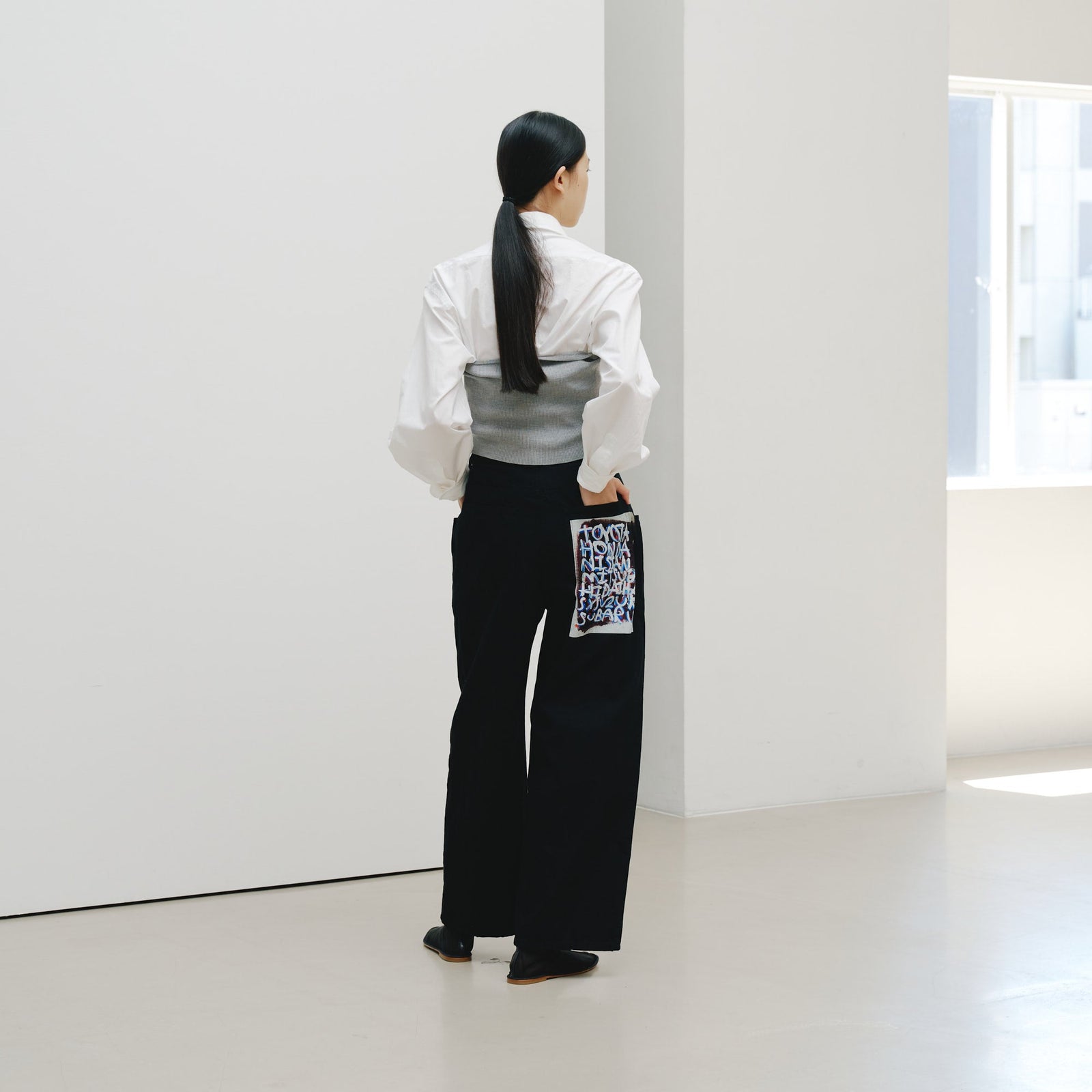 25SS HERALBONY サテンパンツ「タイトル不明」 サテンパンツ「タイトル不明」 – HERALBONY