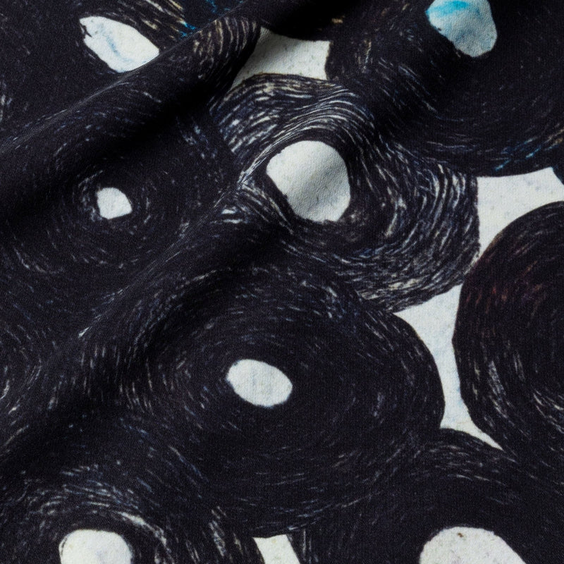 ￥サテンパンツ「（無題）（丸）」Sanae Sasaki