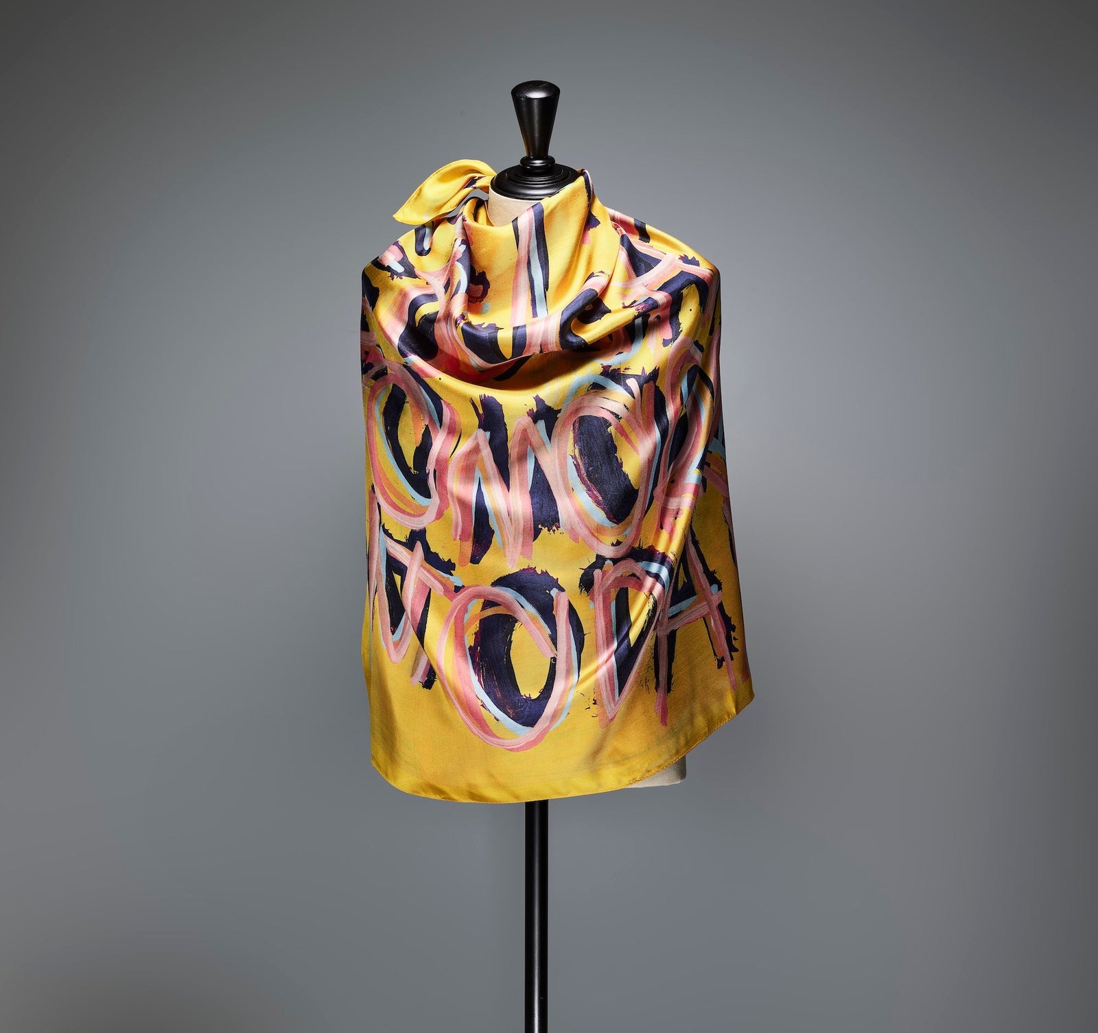 ヘラルボニー　シルクスカーフ　新品未使用 シルクスカーフ「untitled」 – HERALBONY