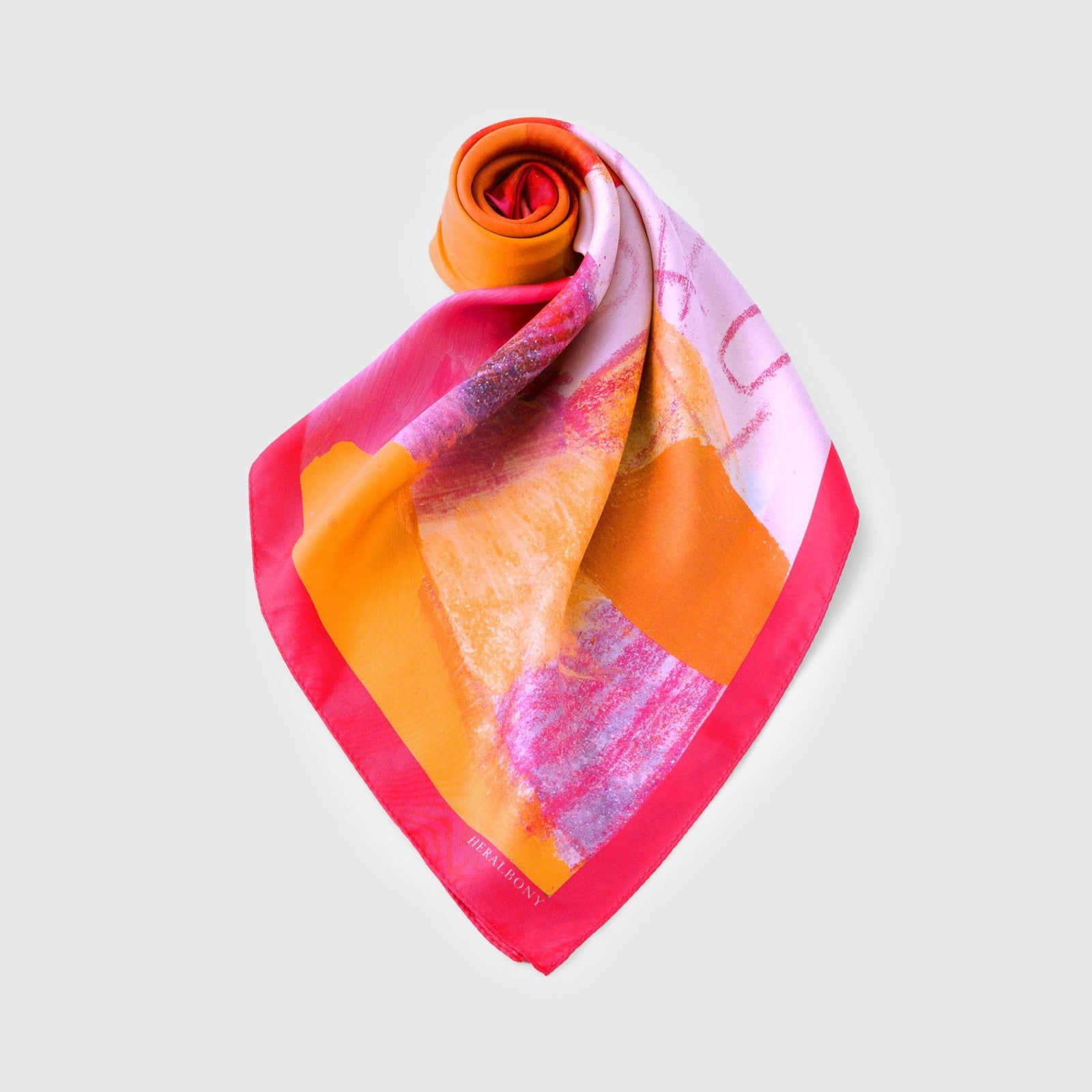 予約商品｜1月上旬お届け】シルクスカーフ「気持ち」 – HERALBONY