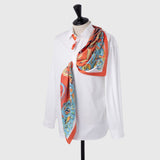 ￥シルクスカーフ「タイトル不明」Ryo Nakao