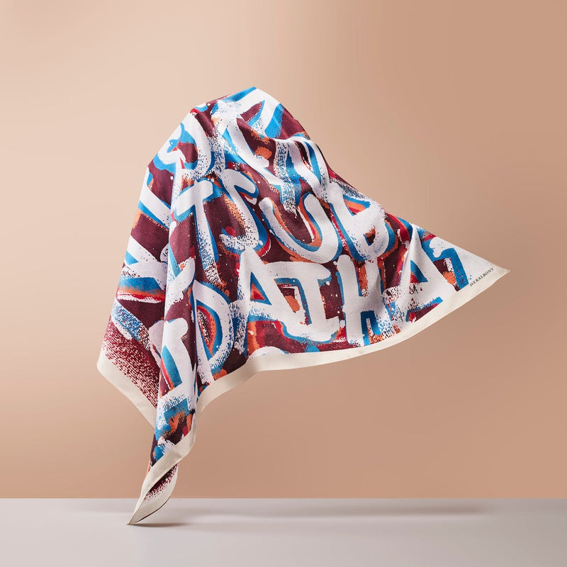 ￥シルクスカーフ「タイトル不明」Ryo Nakao