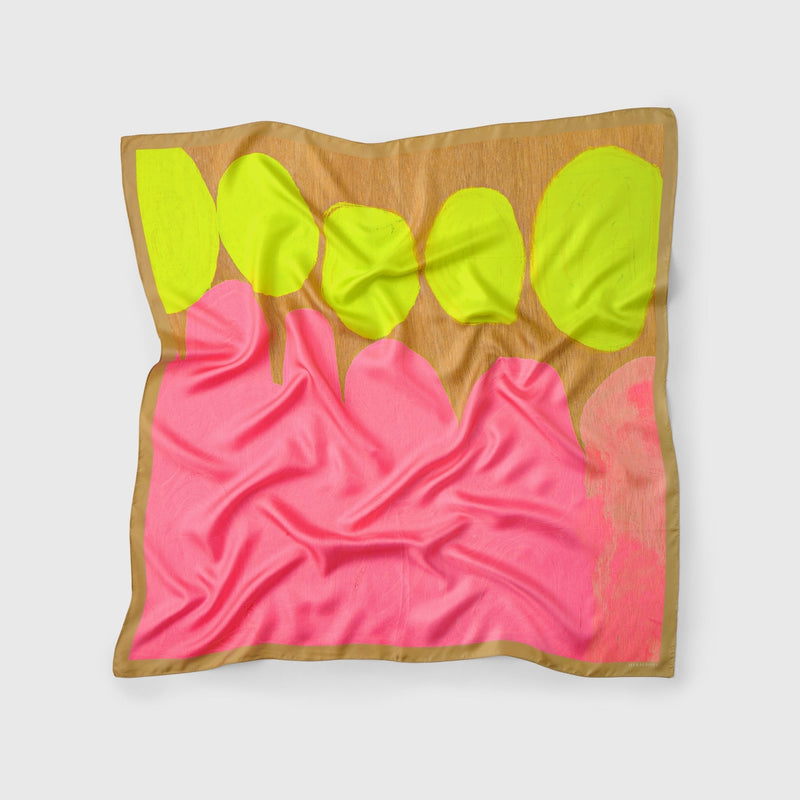 ￥シルクスカーフ「サクラ」Masahiro Fukui