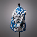 ￥シルクスカーフ「タイトル不明」Kahoru Sugimoto