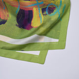 ￥【予約商品｜３月下旬お届け】シルクスカーフ「タイトル不明」Ryo Nakao