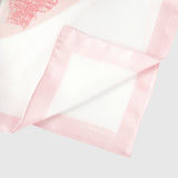 ￥シルクスカーフ「カーネーションの気持ち」Taisuke Kinugasa