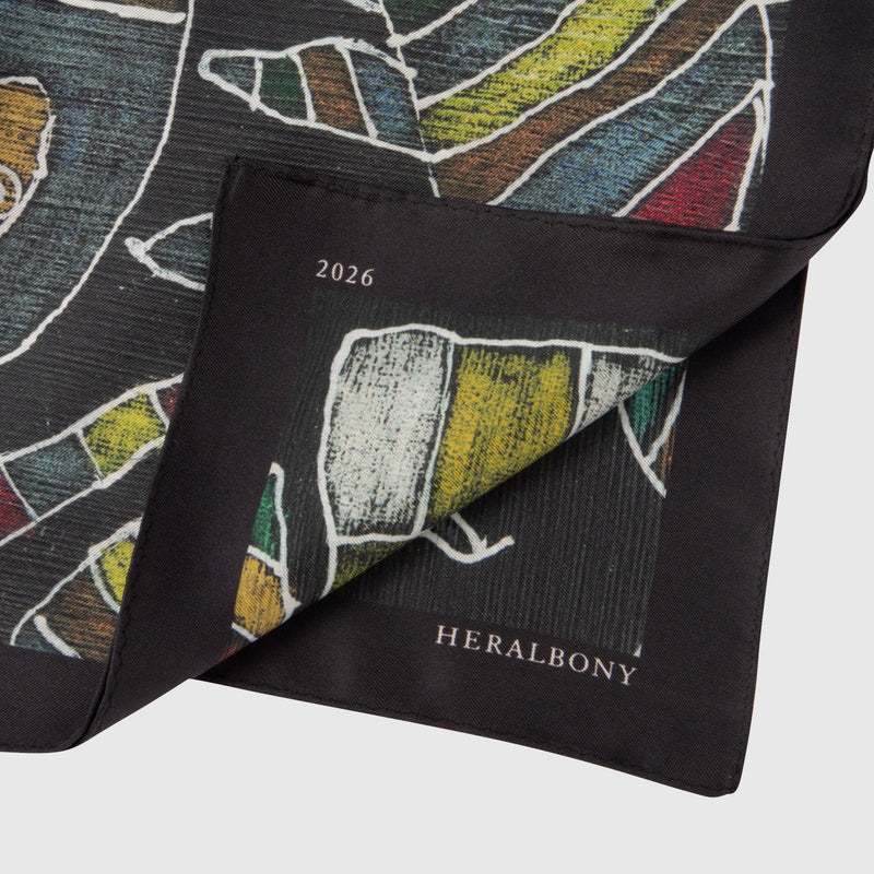 シルクスカーフ「ジャングル王国」 – HERALBONY