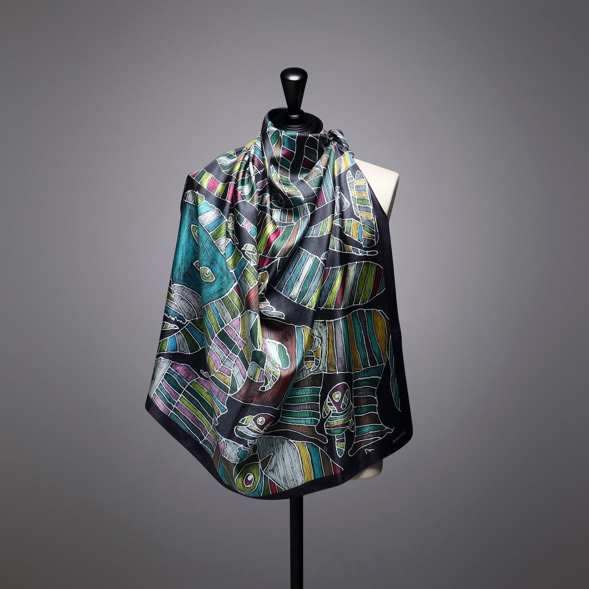 HERALBONY ヘラルボニー　スカーフ　新品　¥22,000 スカーフ – HERALBONY