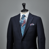 ポケットチーフ「（無題）（青）」