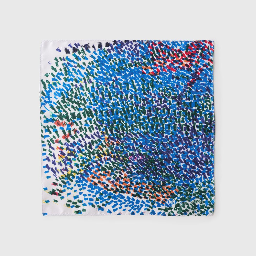 胸元で勇気をくれる、HERALBONYのアートネクタイ。