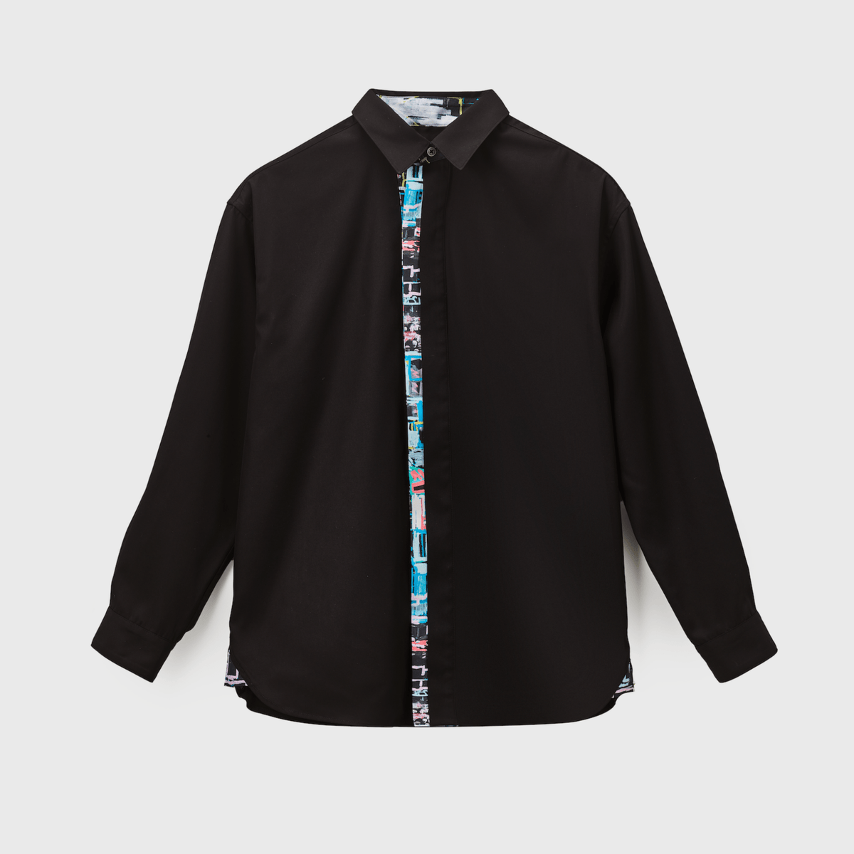 HERALBONY アート柄シャツ HERALBONY ISAIシャツ（ブラック）/ アートピース1枚付き