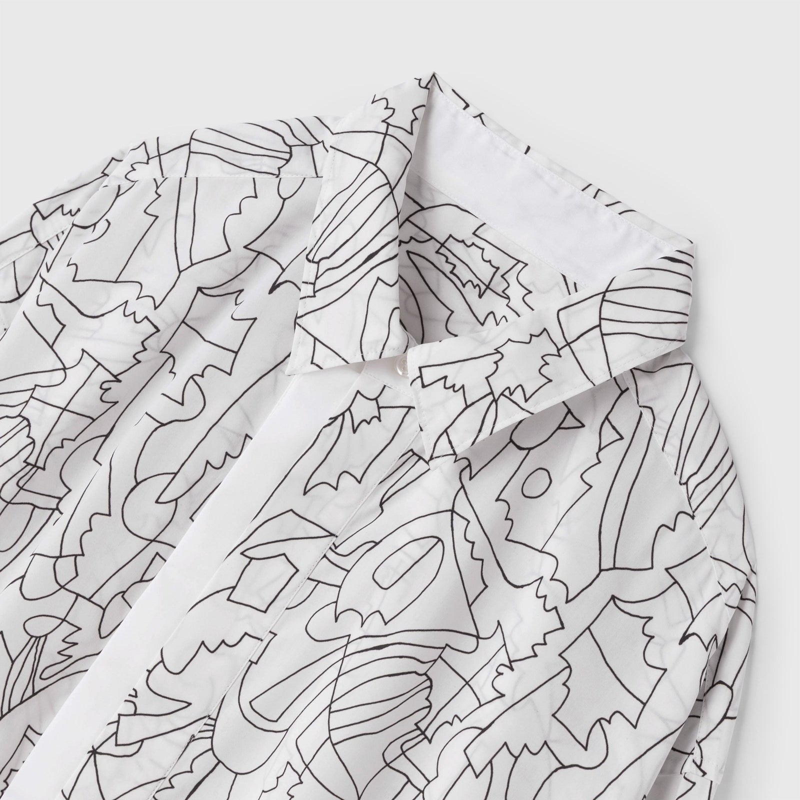 HERALBONY デザインシャツ（フライフロント）「迷路」 デザインシャツ（フライフロント）「迷路」 – HERALBONY