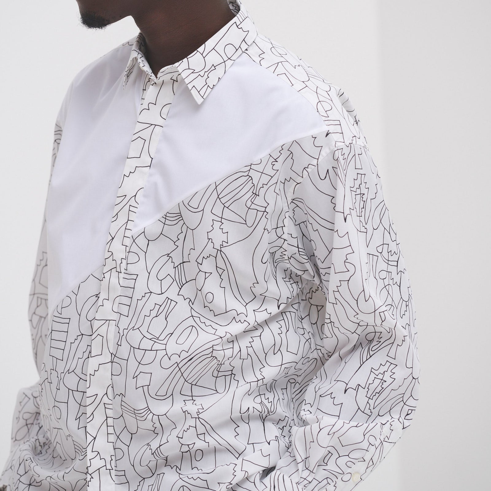 デザインシャツ（ショルダー切替）「夏の魔物」 – HERALBONY