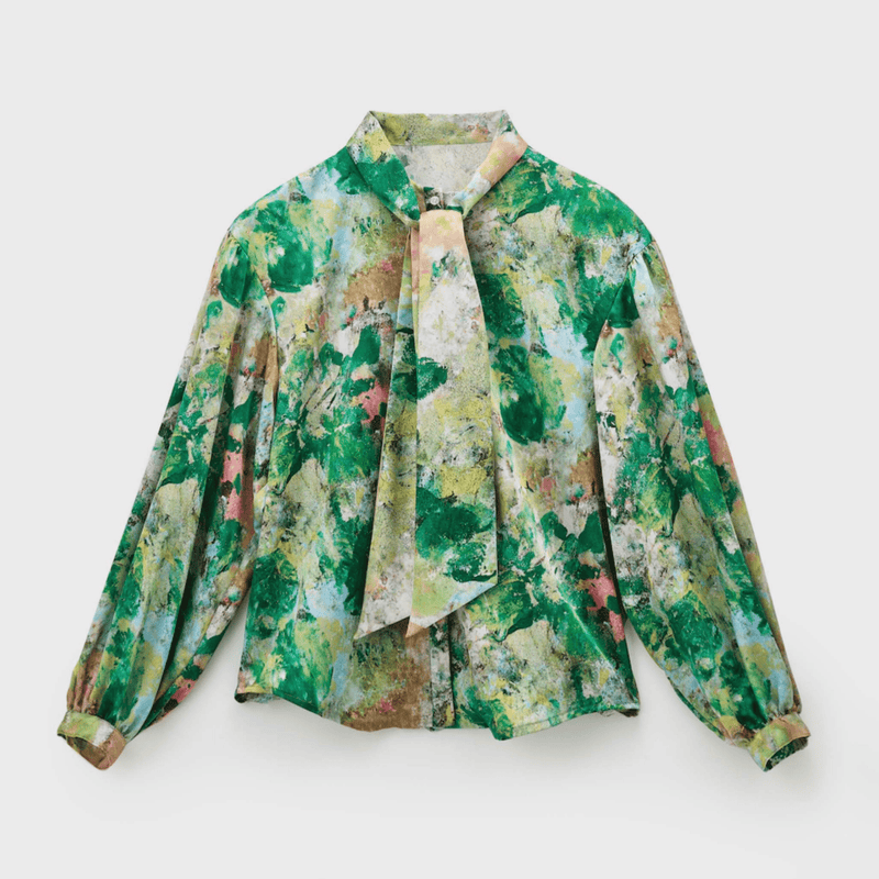 HERALBONY ボウタイブラウス 「How are you guys?」 ボウタイブラウス HERALBONY ボウタイブラウス 「How are you guys?」 ボウタイブラウス