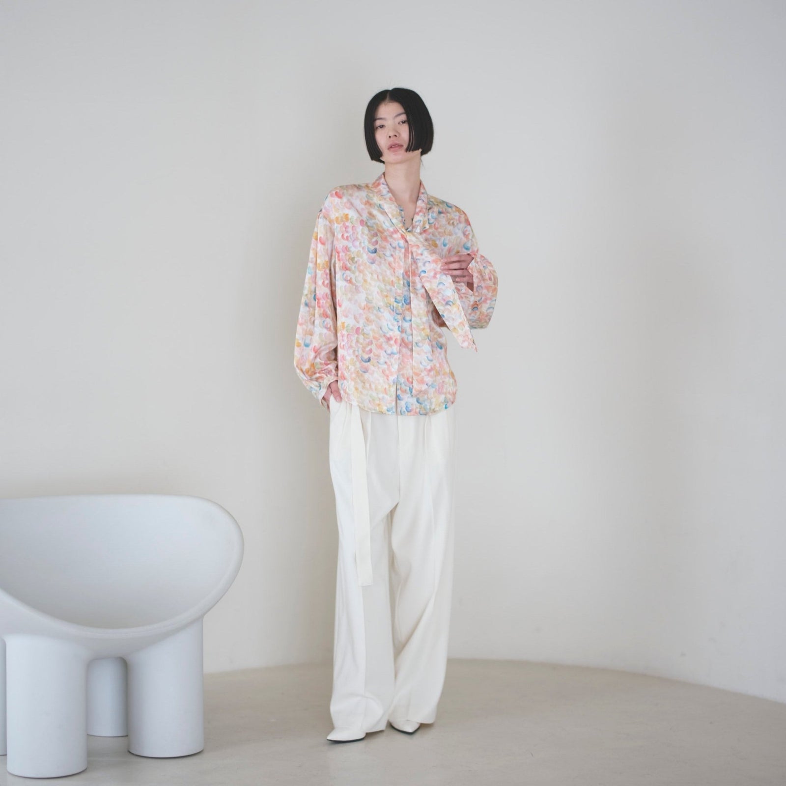 も*ぎ様 初期HERALBONYボウタイブラウス ボウタイブラウス「蟻」 – HERALBONY
