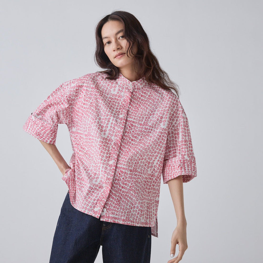 MARK & LONA メッシュピンクシャツ 40 MARK & LONA メッシュピンクシャツ 40 ゴルフ トップス(レディース レディースウェア