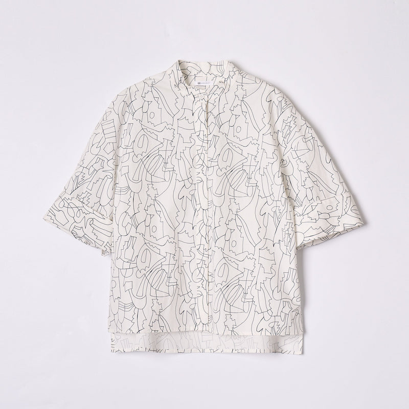 ノーカラーシャツ「夏の魔物」 – HERALBONY