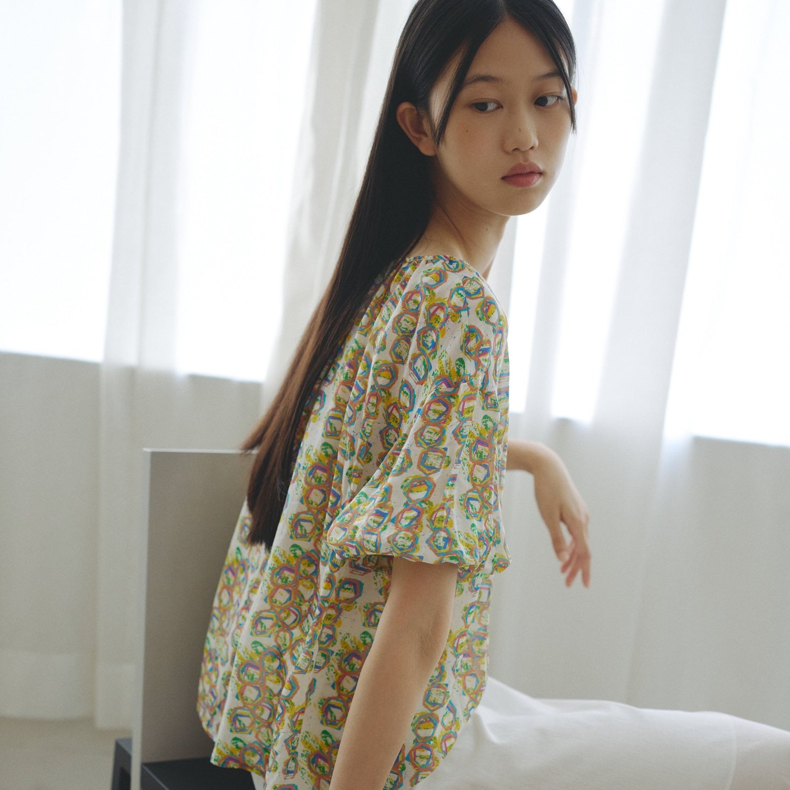 シフォンブラウス「タイトル不明」 – HERALBONY