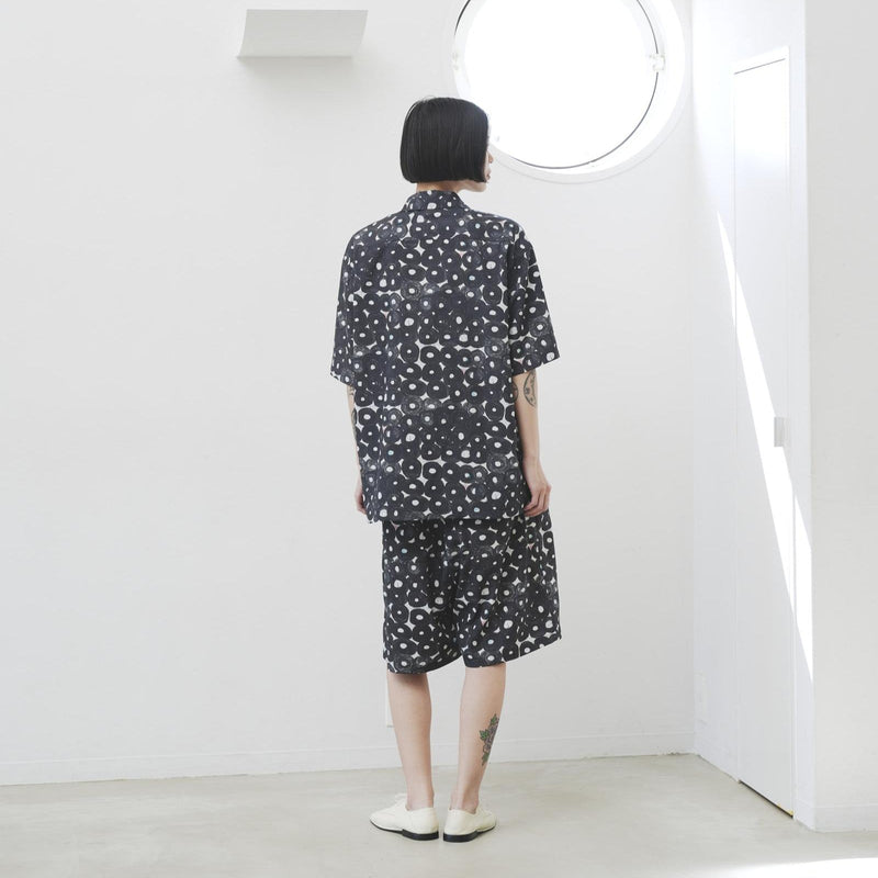 HERALBONY 半袖シャツ 佐々木早苗 無題(丸) オープンカラーシャツ「（無題）（丸）」 – HERALBONY