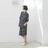￥オープンカラーシャツ「（無題）（丸）」Sanae Sasaki