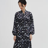 ￥サテンボウタイブラウス「（無題）（丸）」Sanae Sasaki