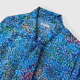 ￥サテンボウタイブラウス「（無題）（青）」Midori Kudo