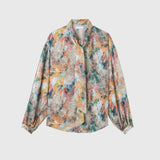 ￥サテンボウタイブラウス「サンバ」Madoka Nishimura