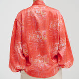 ￥サテンボウタイブラウス「無題」Yu Takada