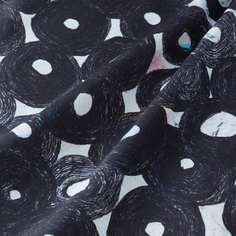 ￥サテンシャツブラウス「（無題）（丸）」Sanae Sasaki